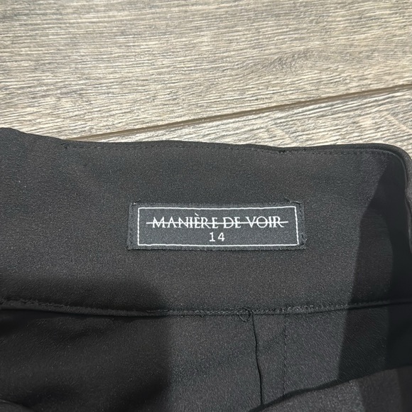 • Maniere De Voir • Women’s CORSET ZIP TROUSERS
Black 14 - Picture 5 of 6